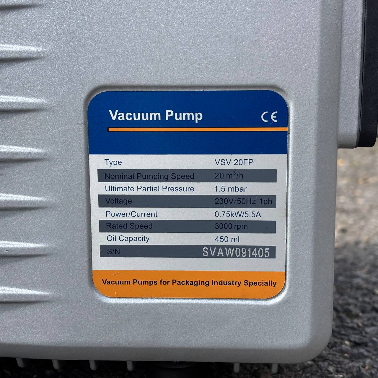 Насос Vacuum pump VSV-20FP (1)